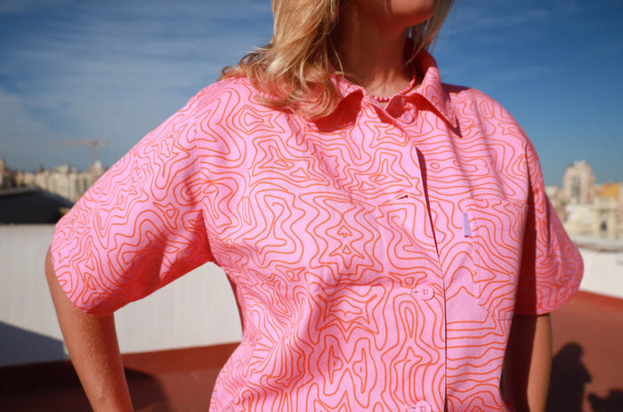 Blouse Pip - roze