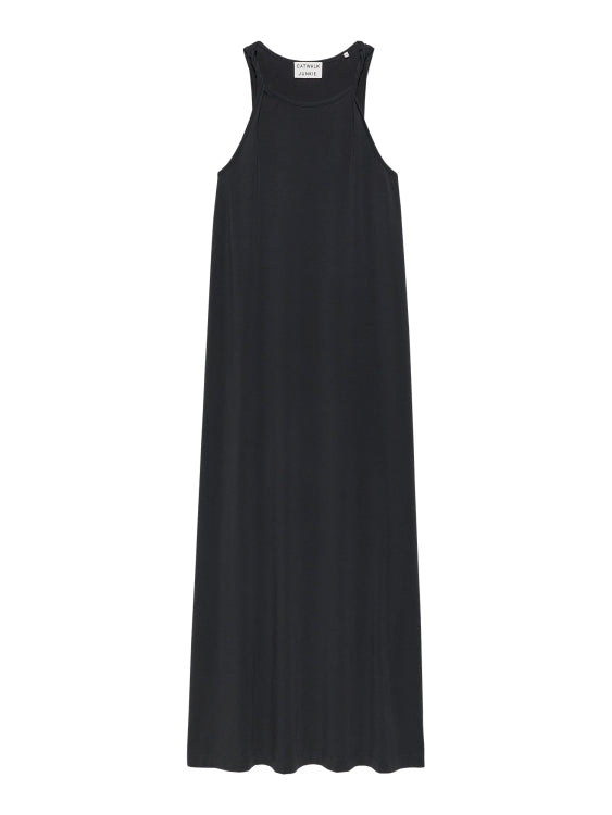 Jurk Jersey - faded black