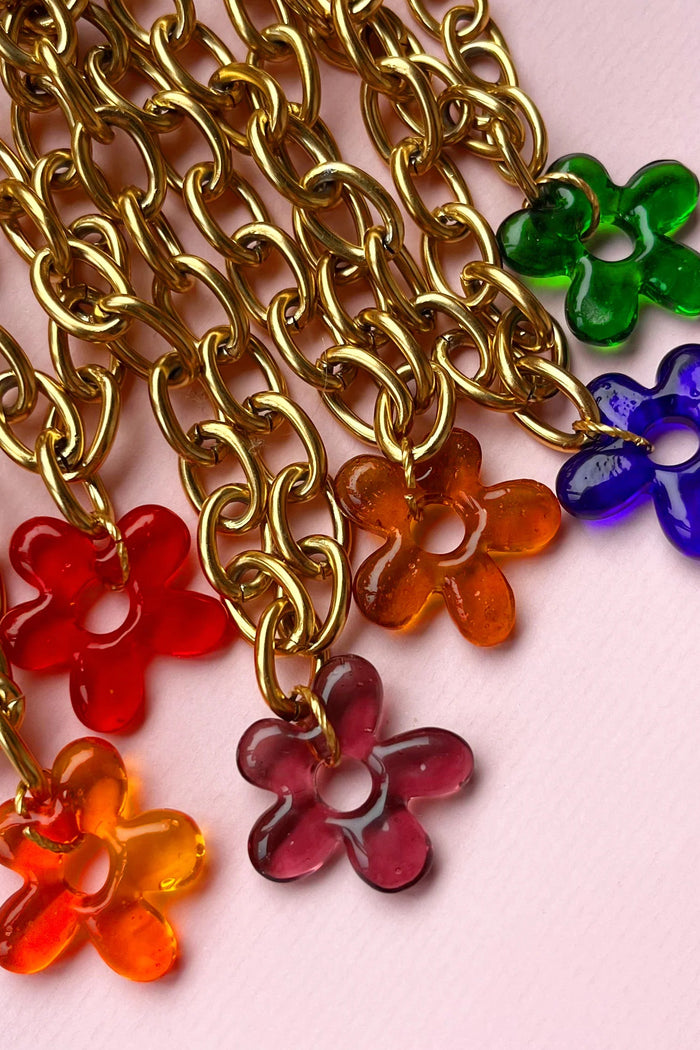 Ketting Bloom - oranje