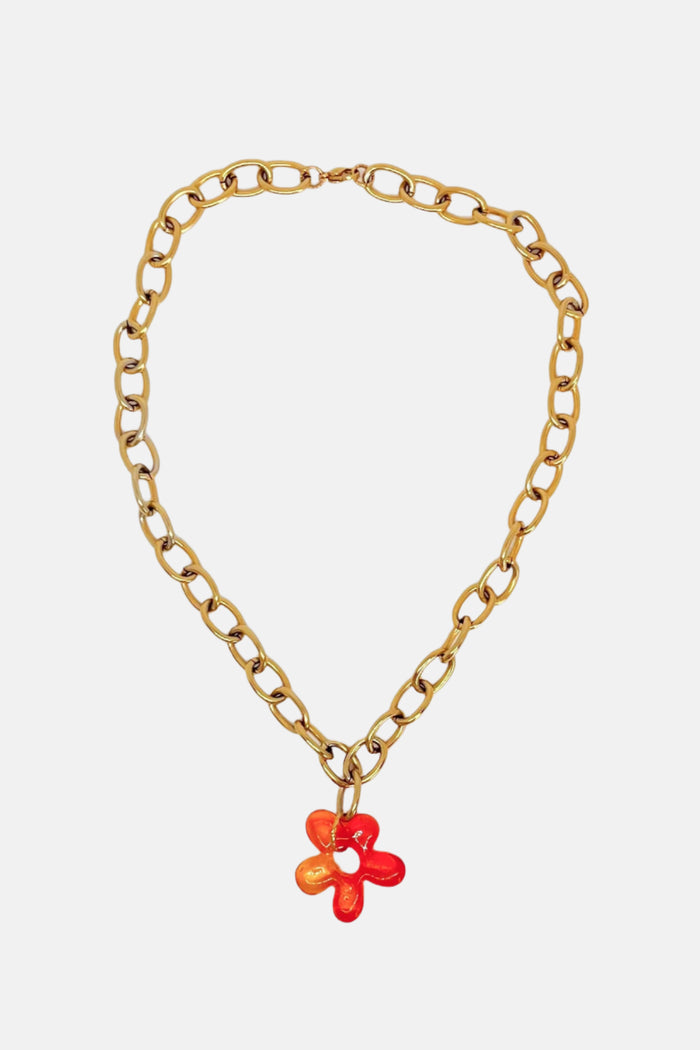 Ketting Bloom - oranje