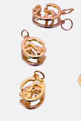 Hangertje Kind Face - goud