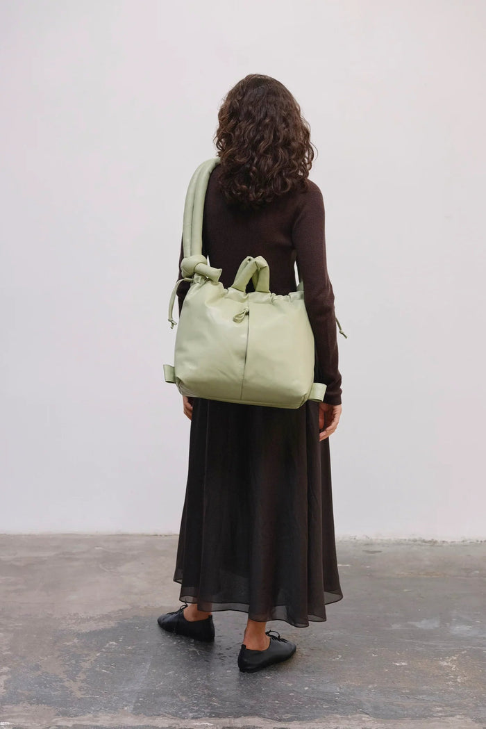 Ona Vegan Leather Bag - matcha
