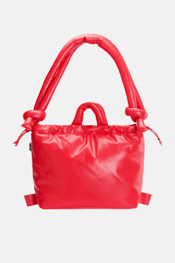 Ona Vegan Leather Bag - red