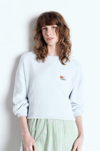 Sweater Atubay - lichtblauw