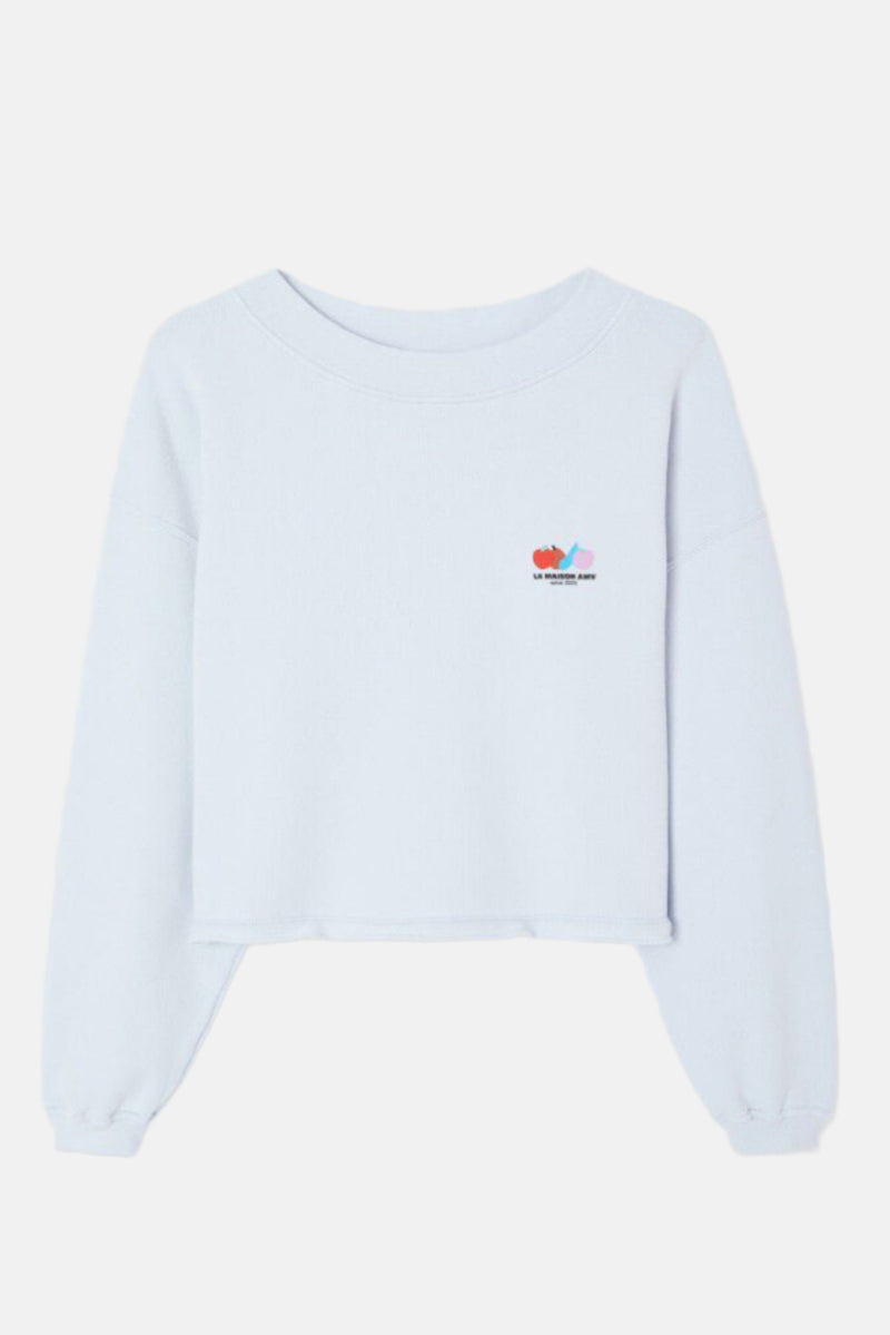 Sweater Atubay - lichtblauw