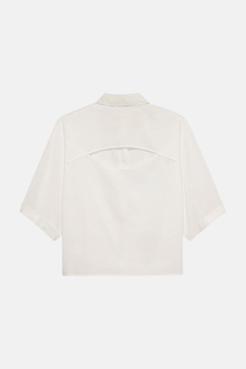 Blouse Open Back - wit