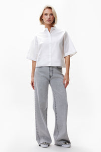 Blouse Open Back - wit