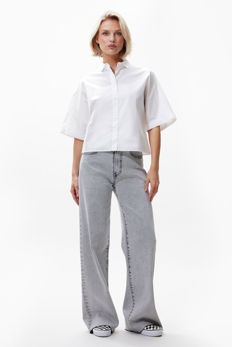 Blouse Open Back - wit