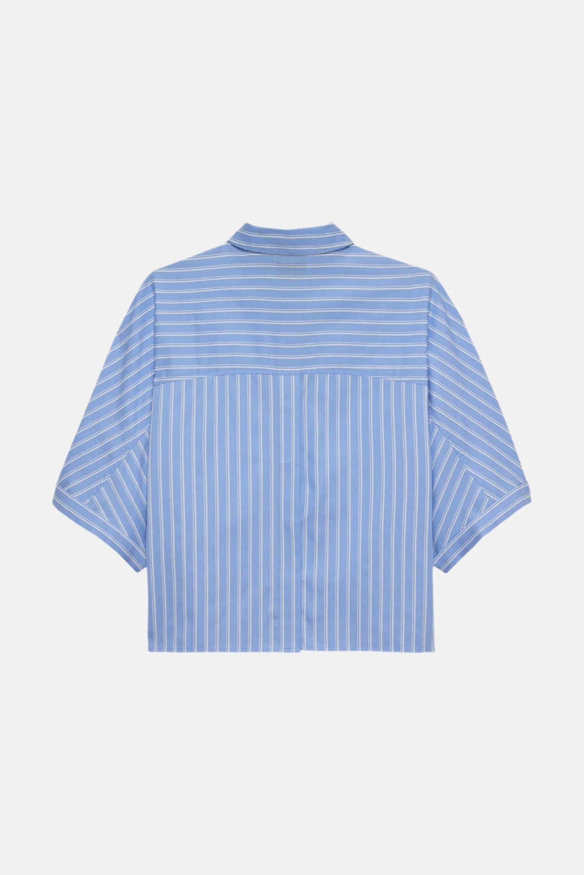 Blouse Short Sleeve - blauw