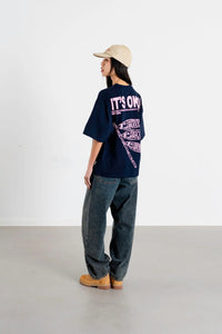 T-shirt Balo Koi - dark navy