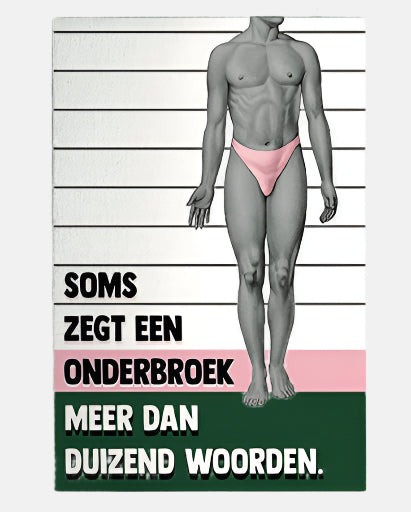 Kaartje - onderbroek