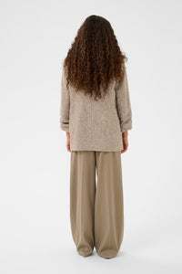 Blazer Oleia - fossil and white twill