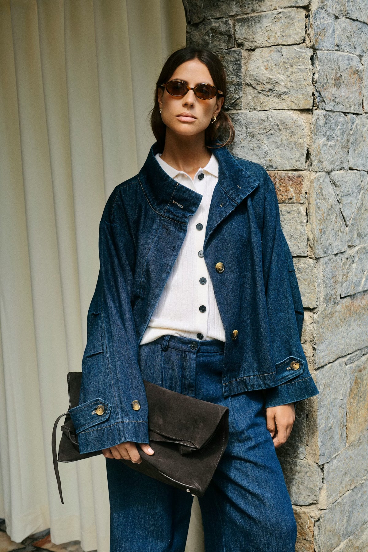 Jas Jannine Cade - dark blue denim