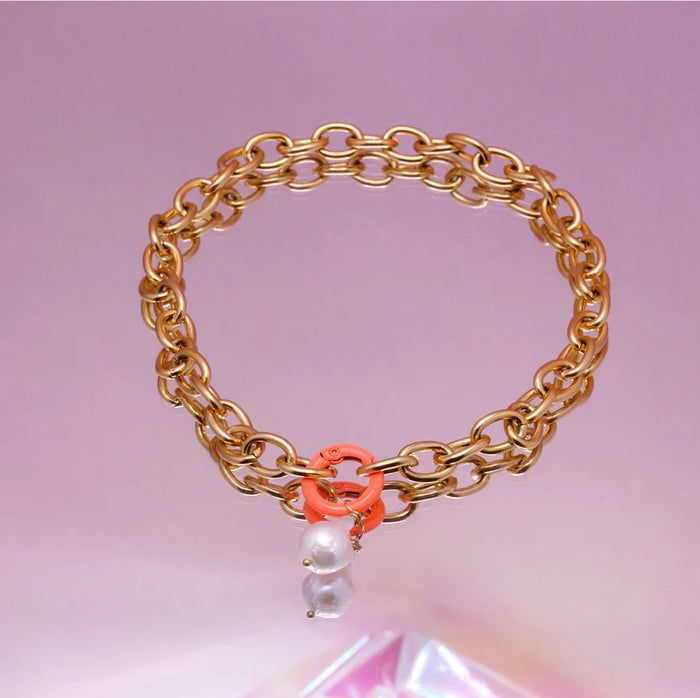 Atelier Jean Ketting A Touch Of Orange - goud