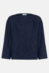 Blouse Chaman - dark blue denim