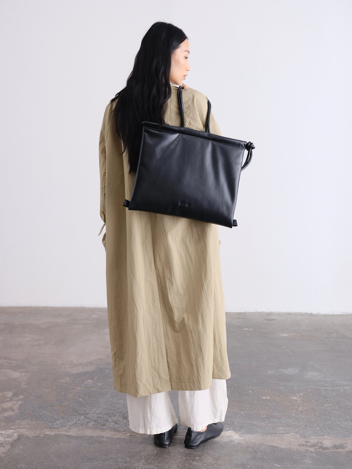 Folded Bag - black