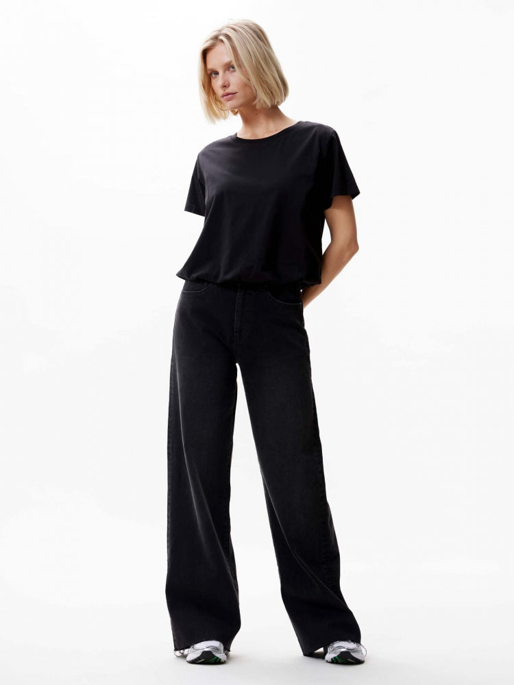 T-shirt Tuck in - black