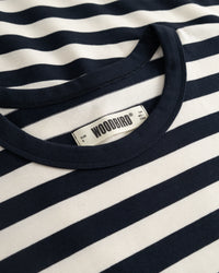 Shirt Joul Wide Sleeve Stripe - navy/white