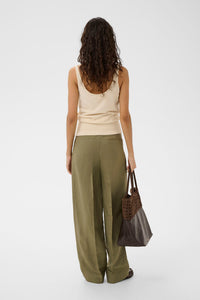 Broek Ragna Nanine Barrel - dusky green