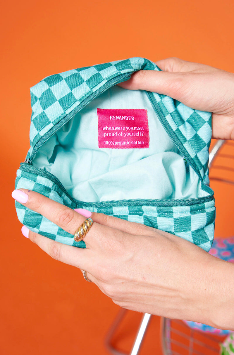 Make-up bag Freek - groen