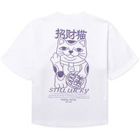 T-shirt Balo Lucky Cat - white