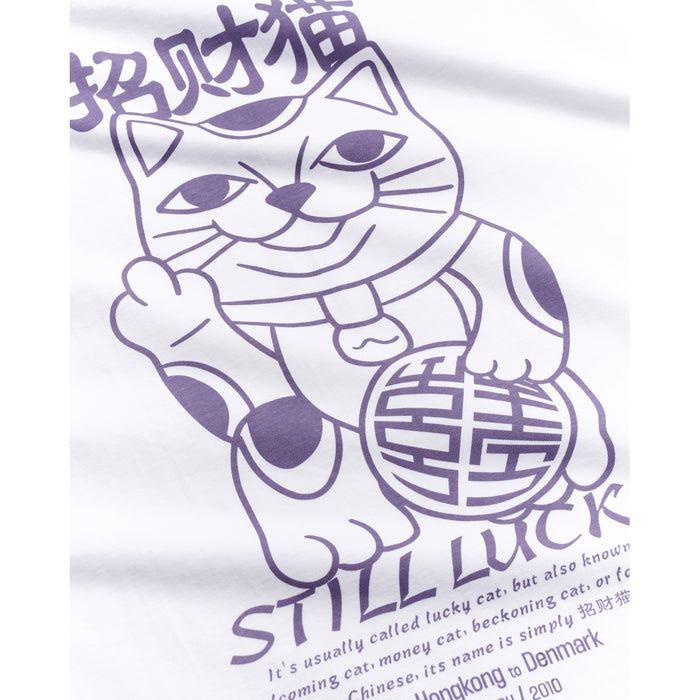 T-shirt Balo Lucky Cat - white