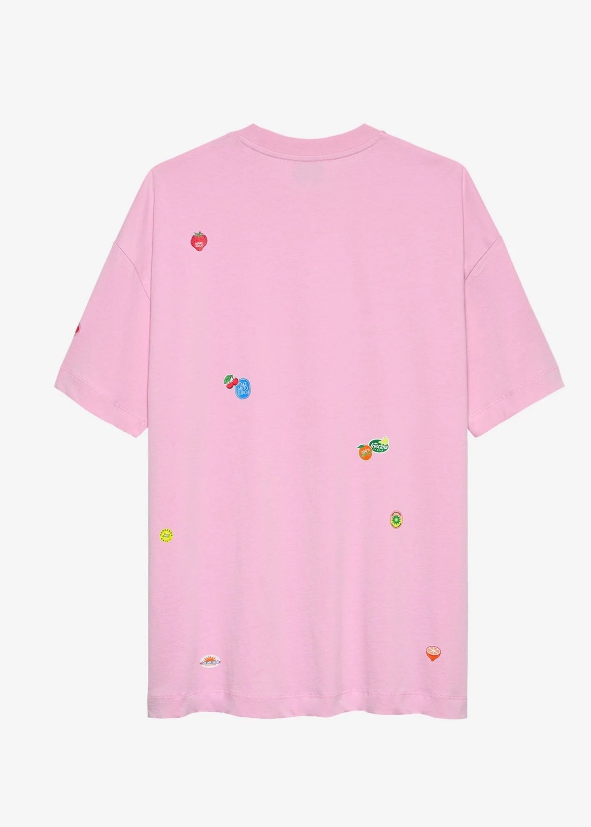 T-shirt Oversized Graphic - soft pink