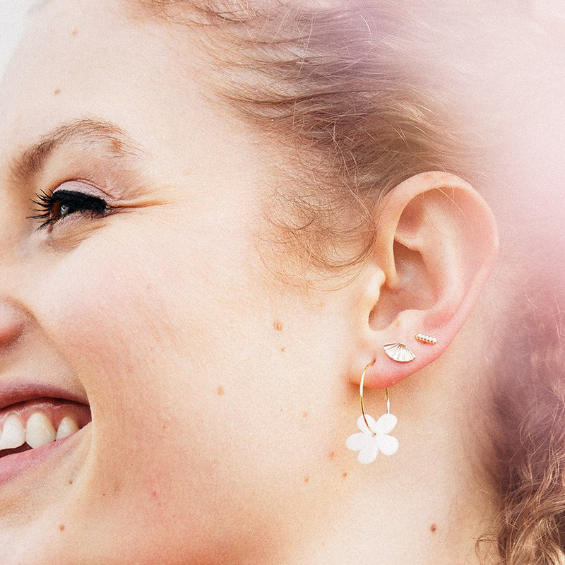 Oorsteker Fresh Feeling - goud