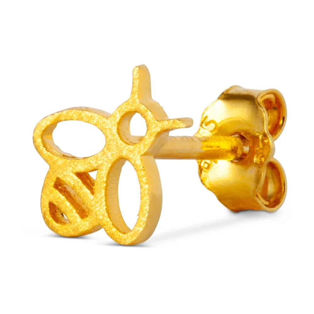 Oorsteker Bzzzz - goud