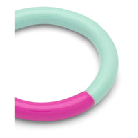 Ring - electric fuchsia pink/mint