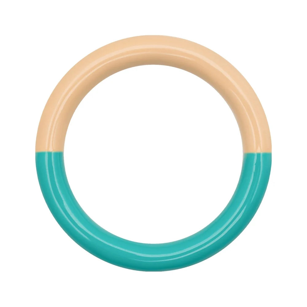 Ring - petrol/buttercream