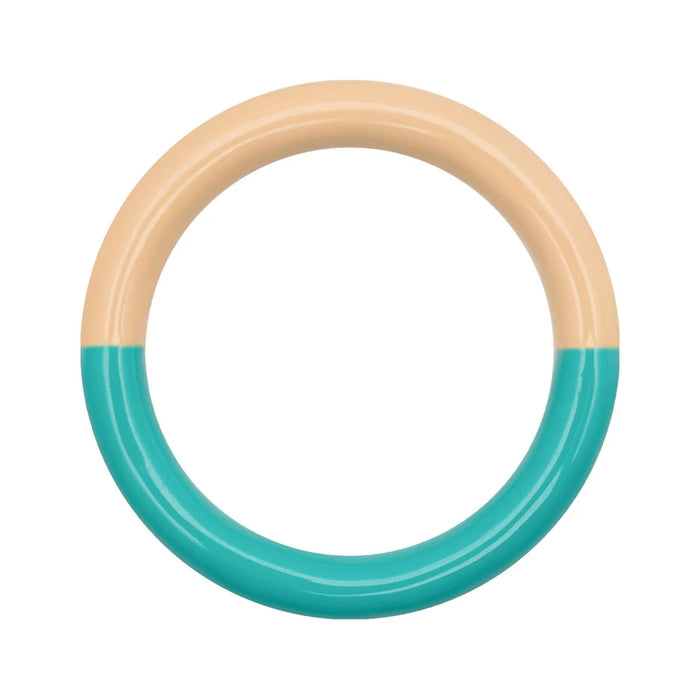 Ring - petrol/buttercream