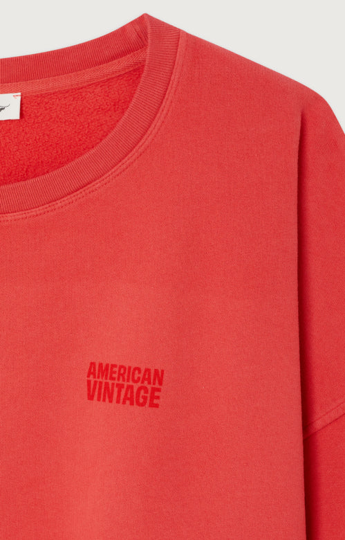 Sweater Jitbay - vermillon vintage