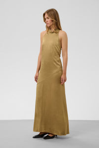 Jurk Mirabella Aragat - fennel seed/grey