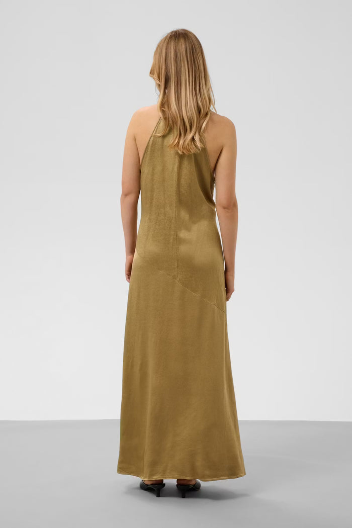 Jurk Mirabella Aragat - fennel seed/grey