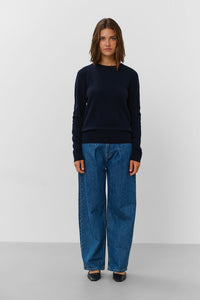 Trui Sida Seamless Crew-Neck - night sky