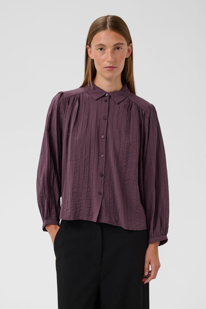 Blouse Pinatubo - huckleberry/purple