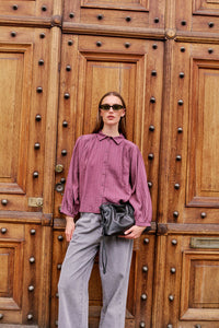 Blouse Pinatubo - huckleberry/purple