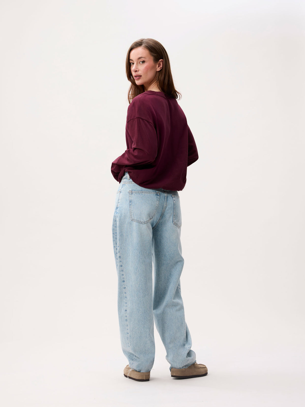 Shirt Tuck in - merlot
