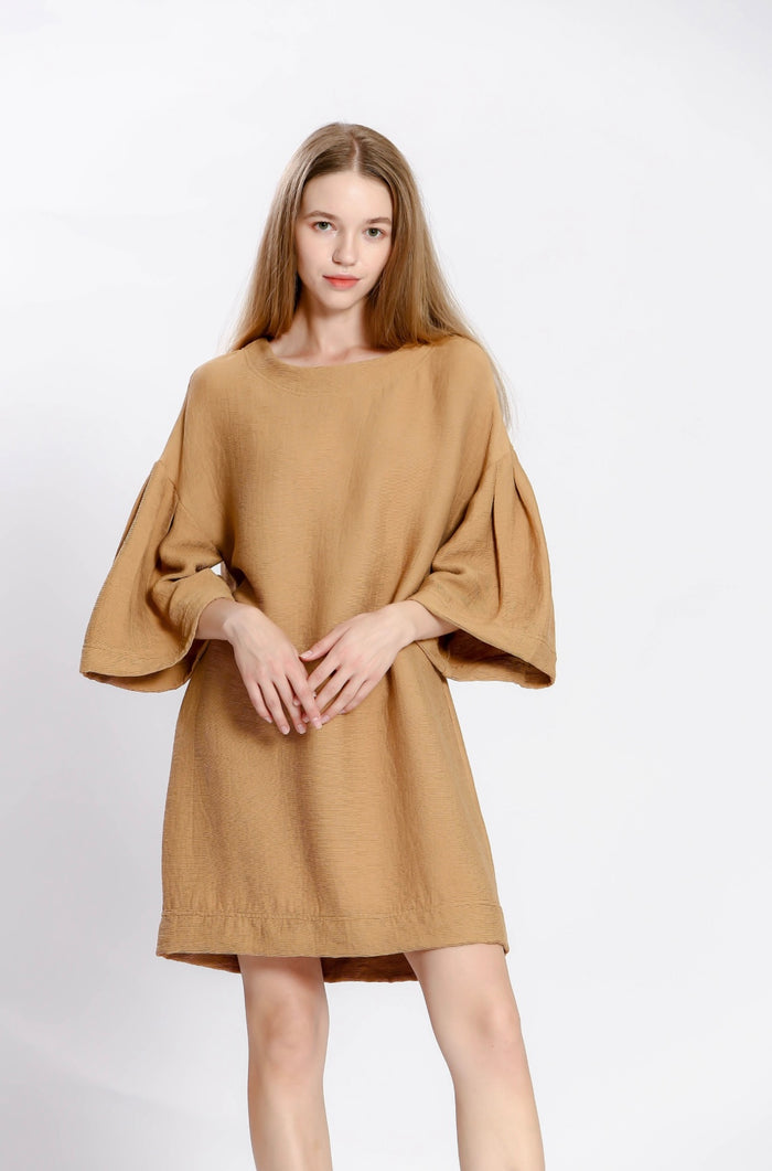 Jurk 23128001 - camel