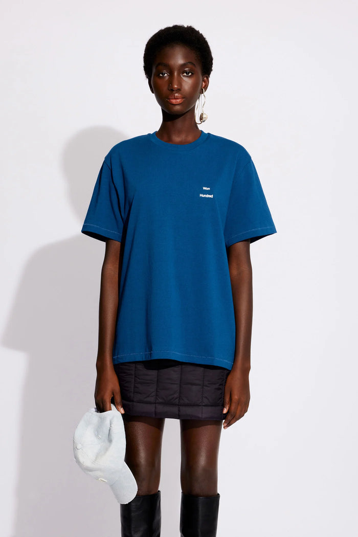 T-shirt Kay -diepblauw