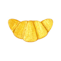 Oorsteker Croissant - goud
