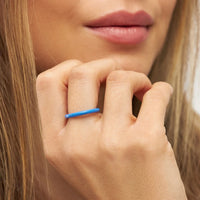 Ring - blauw