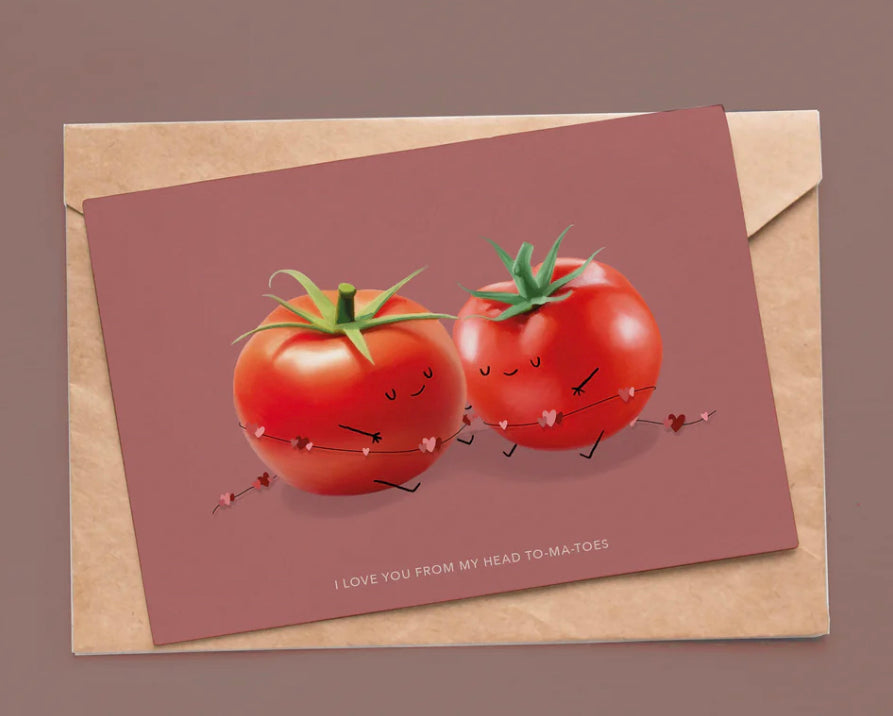 Kaartje - tomaten