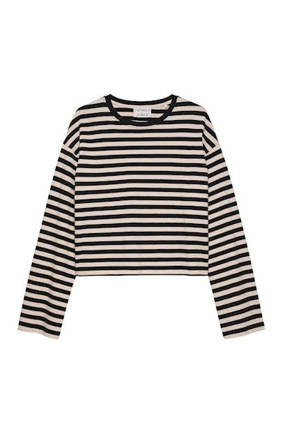 Shirt Lines - zwart/wit