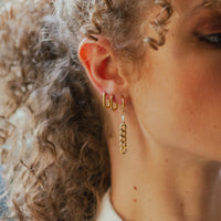 Oorsteker Cheek To Cheek - goud
