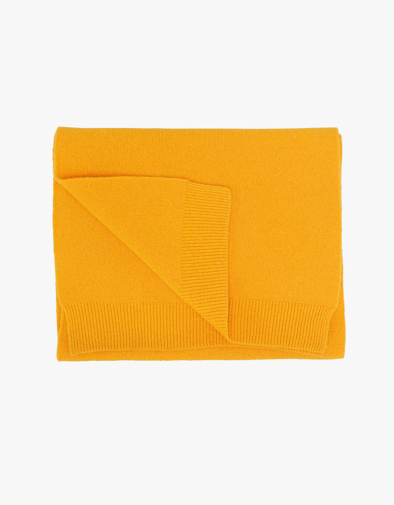 Sjaal - burned yellow