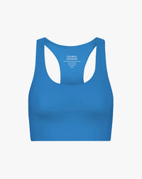 Top Active Cropped bra - pacific blue