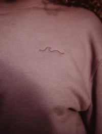 Sweater Flowy -  paars