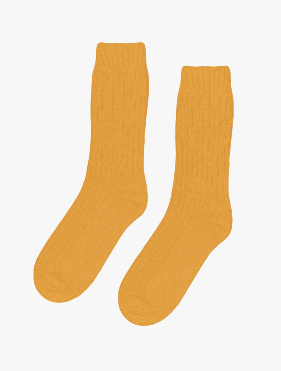 Sokken Merino - burned yellow